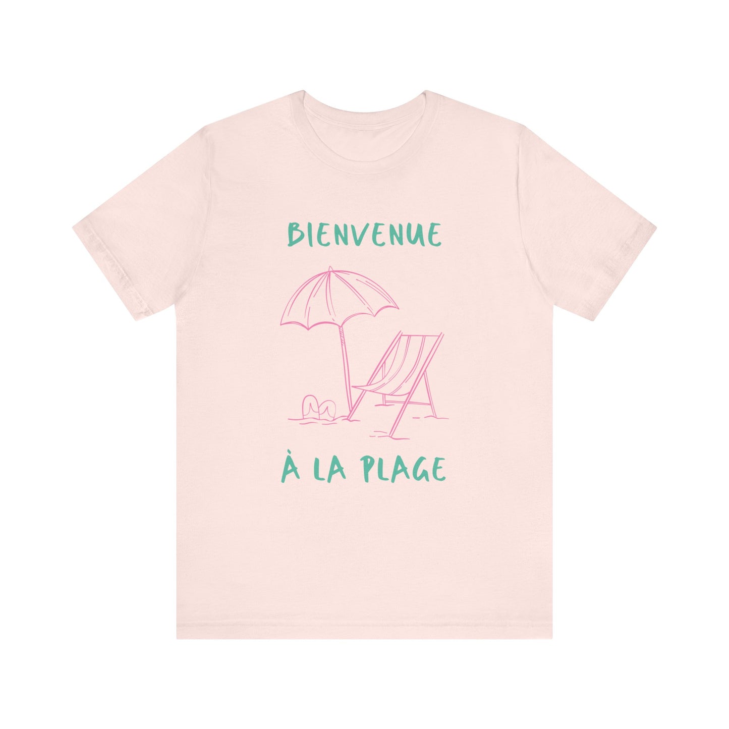 Bienvenue à la Plage French T-Shirt