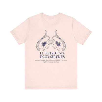 Le Bistro des Deux Sirènes French T-Shirt
