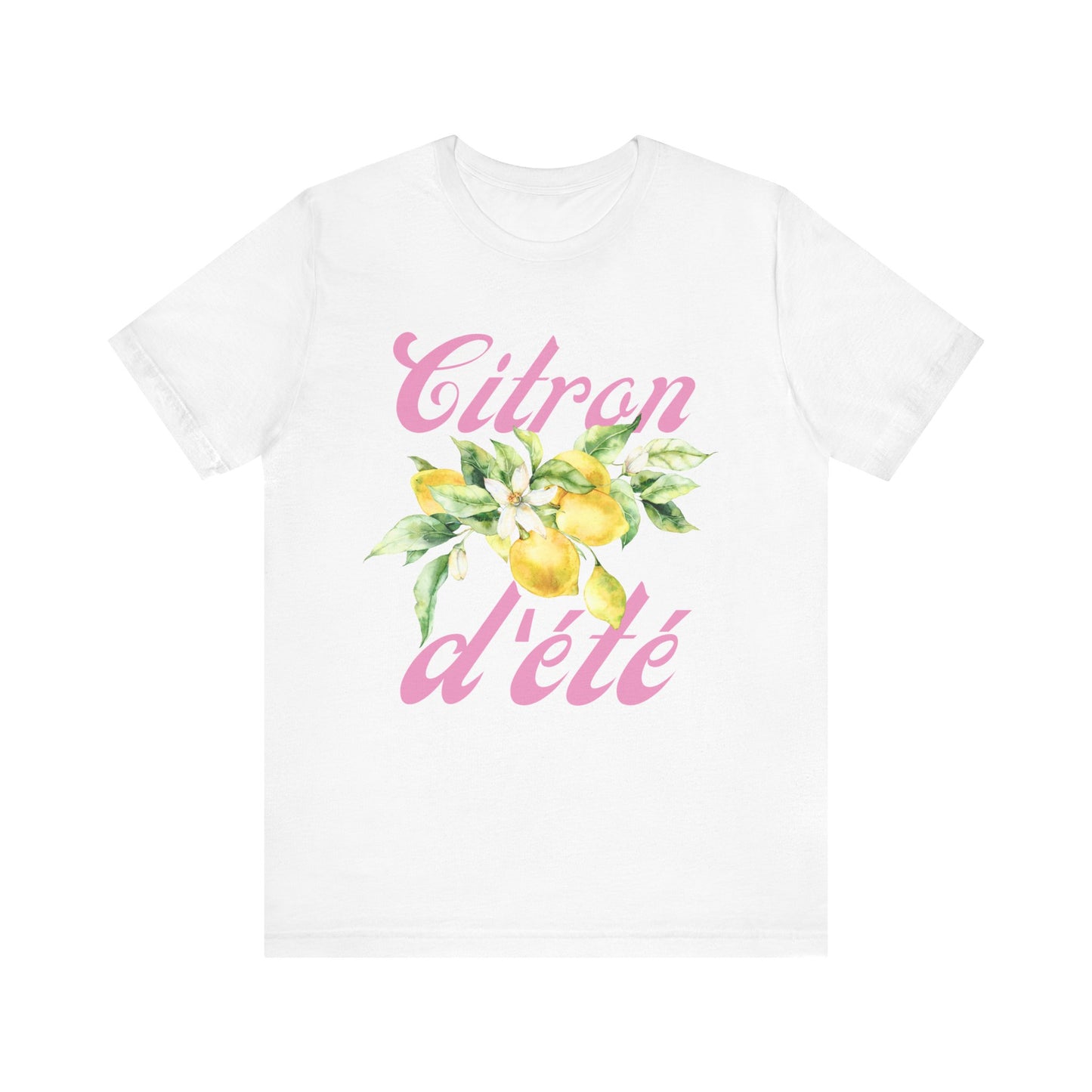 Citron d’été French T-Shirt