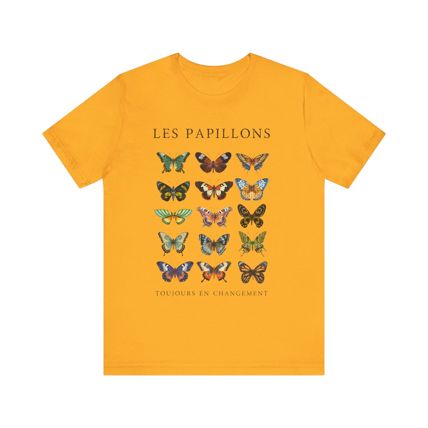 Les Papillons French T-Shirt