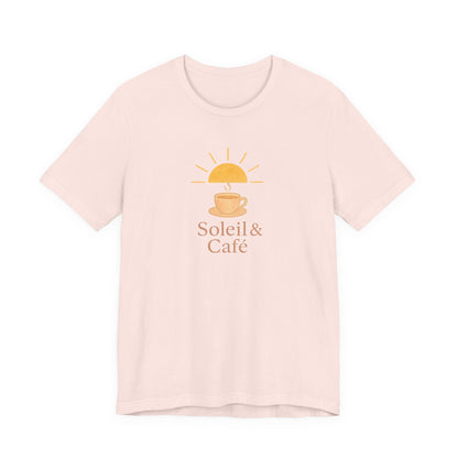 Soleil et Café French T-Shirt