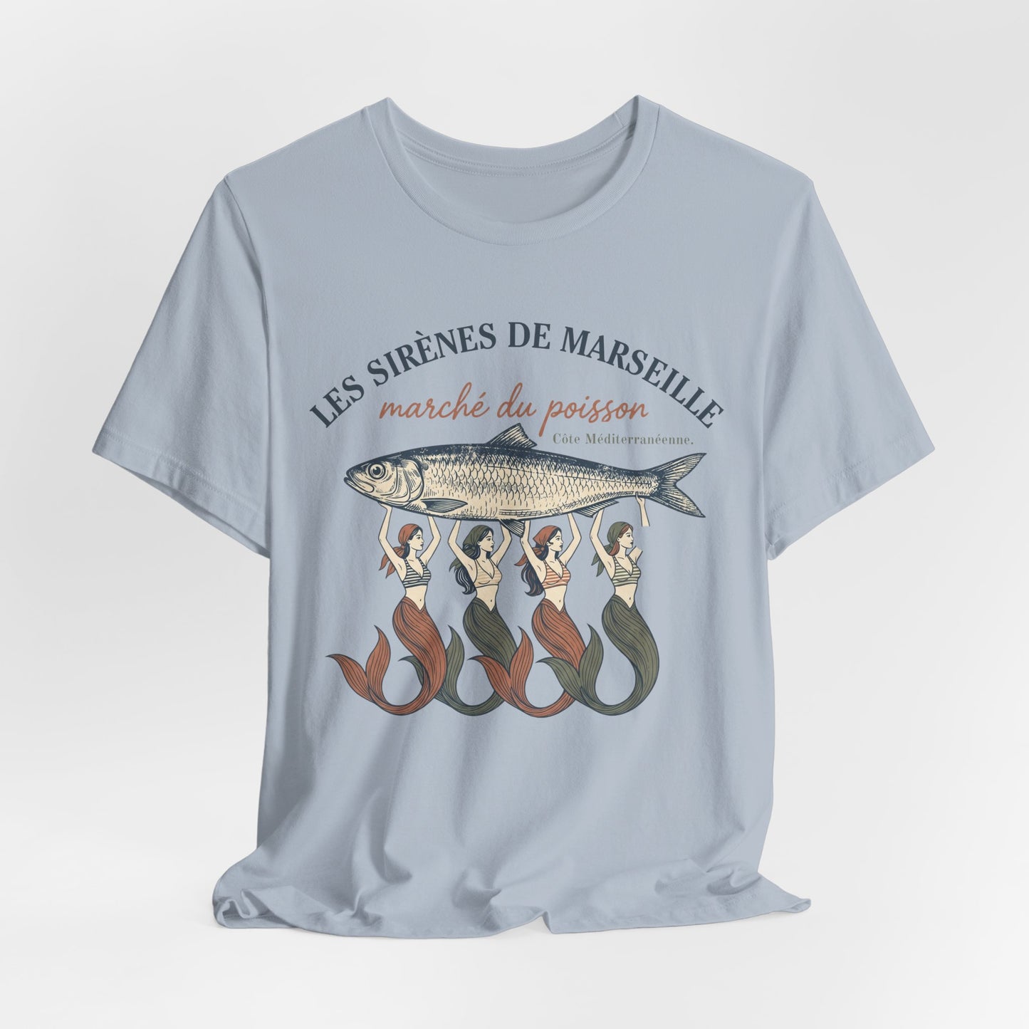 Les Sirènes de Marseille French T-Shirt