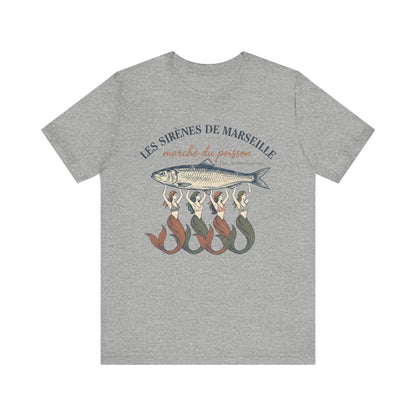Les Sirènes de Marseille French T-Shirt
