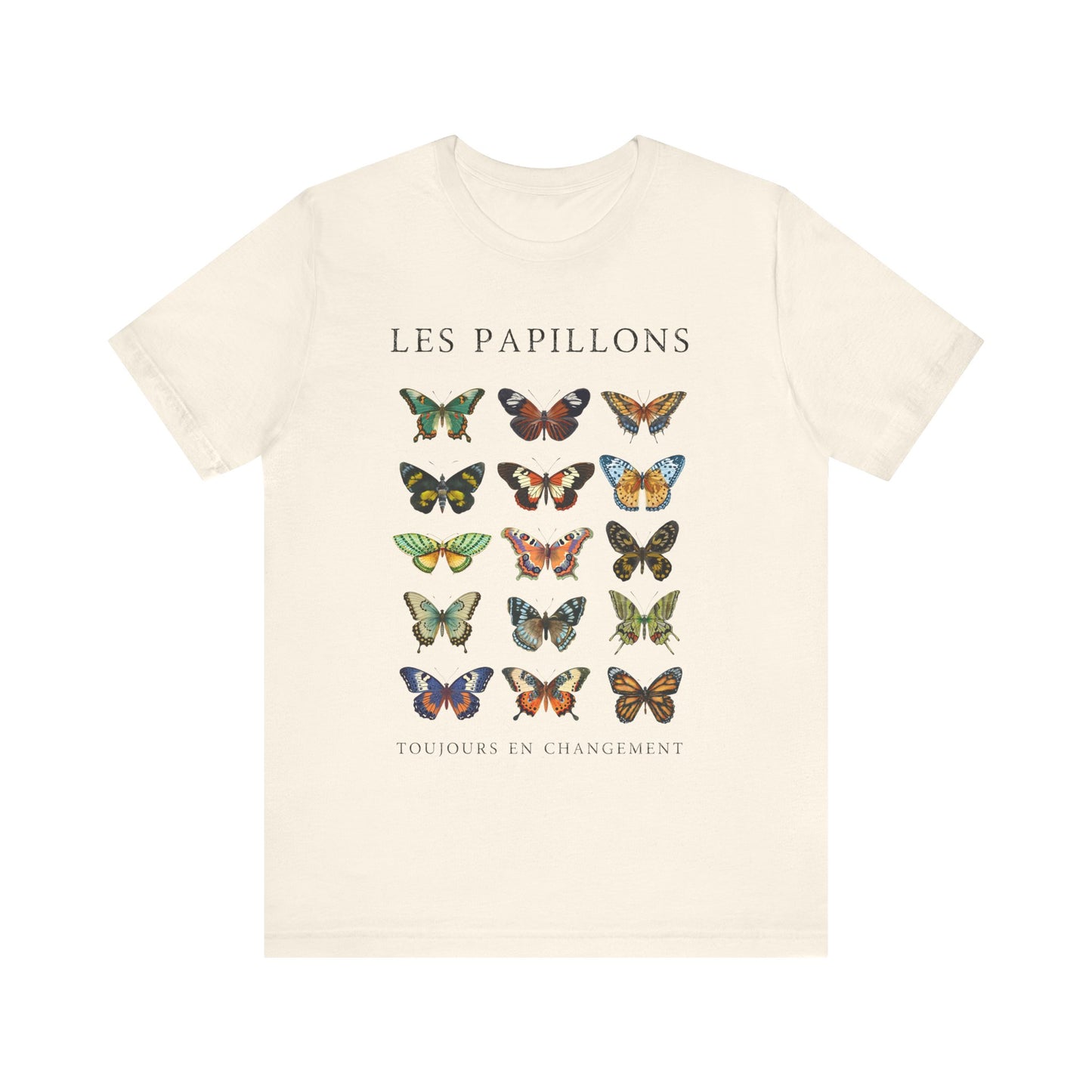Les Papillons French T-Shirt