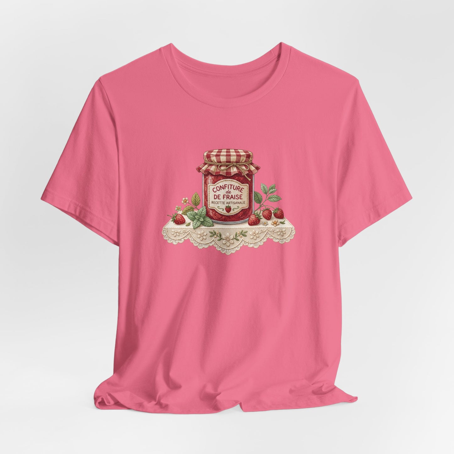 Confiture de fraises French T-Shirt