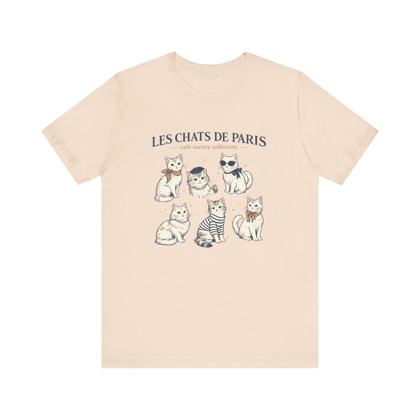 Les chats de Paris French T-Shirt