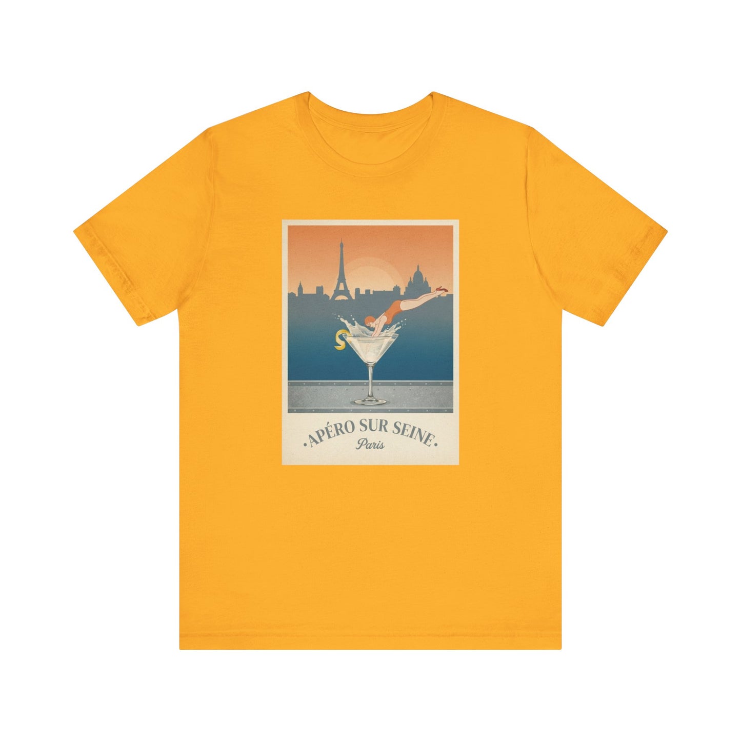 Apéro Sur Seine French T-Shirt