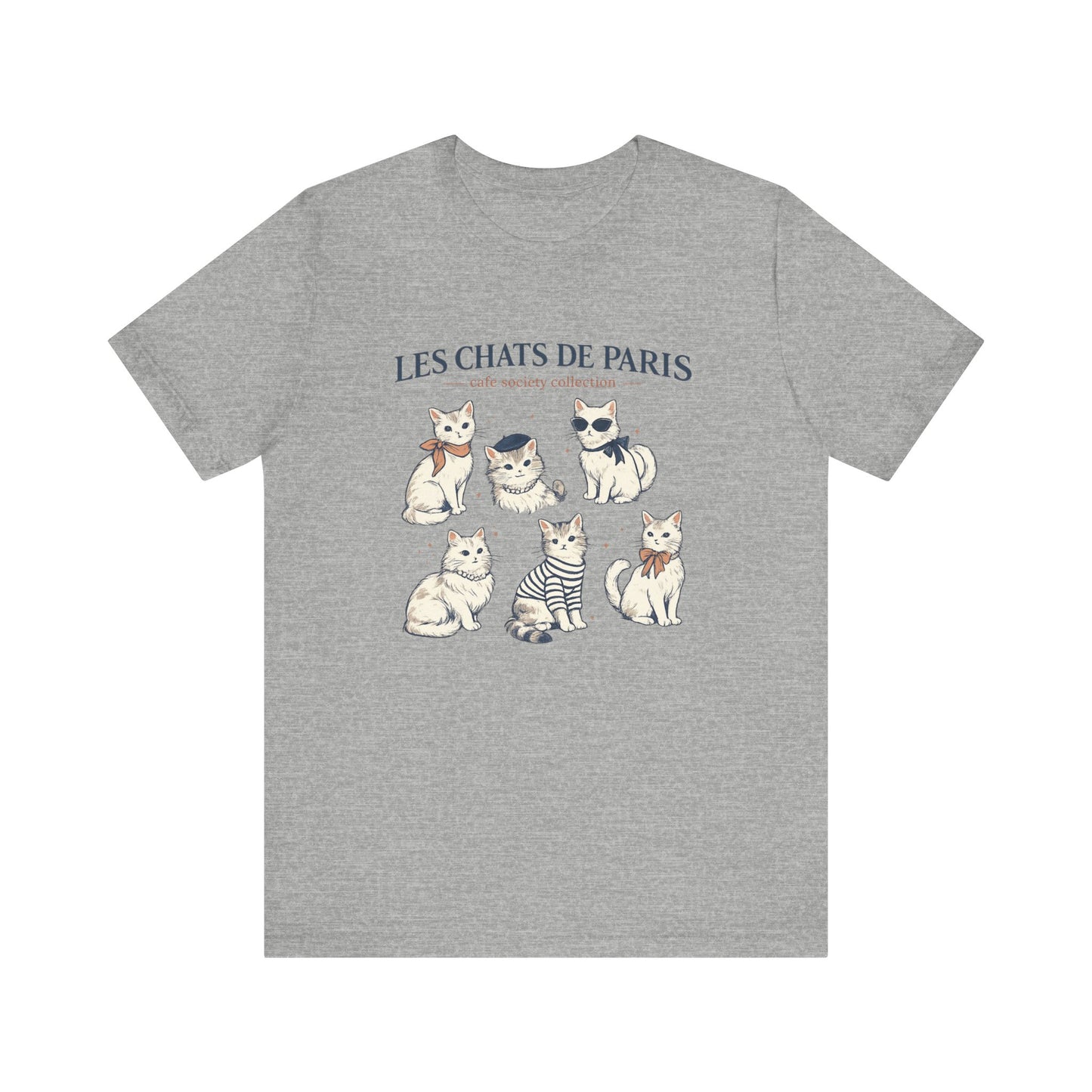 Les chats de Paris French T-Shirt