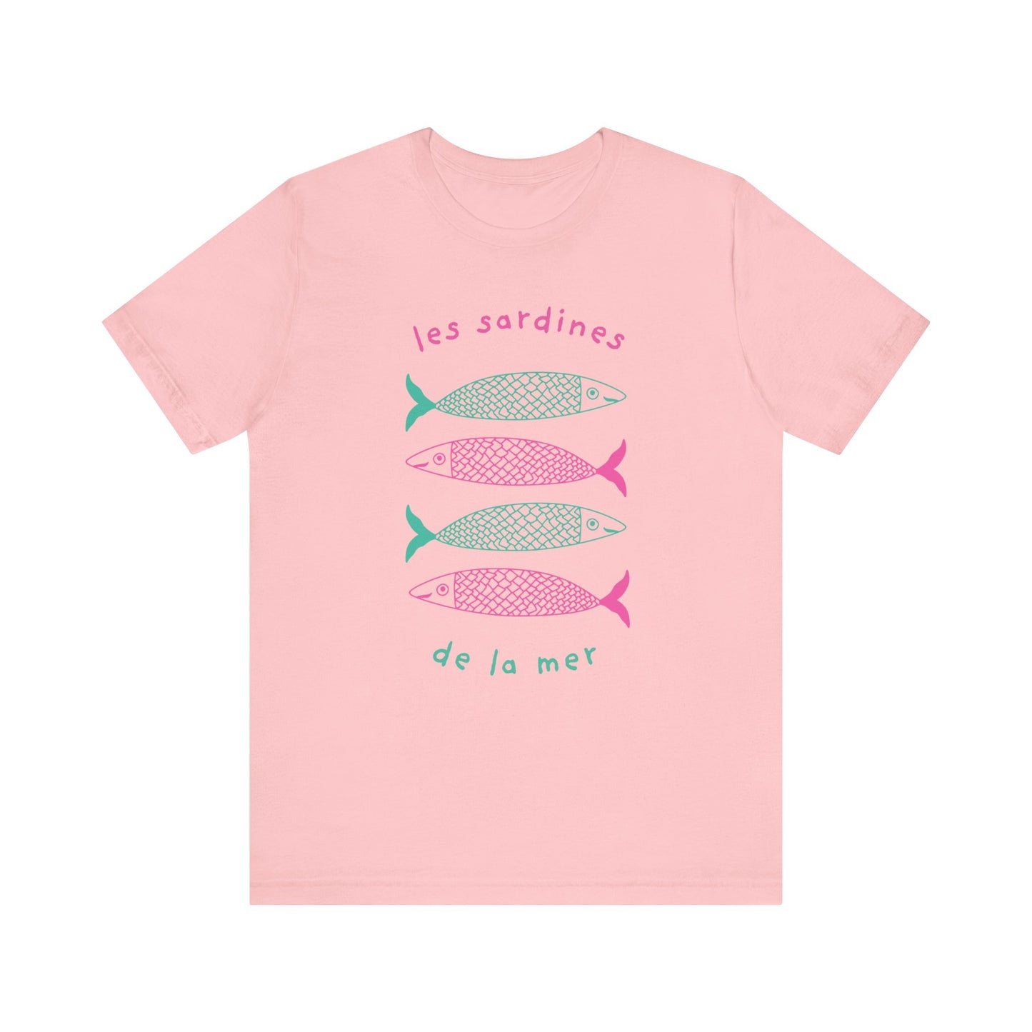 Les Sardines de La Mer French T-Shirt