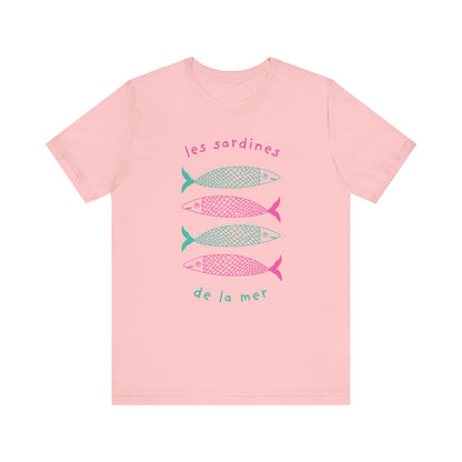 Les Sardines de La Mer French T-Shirt