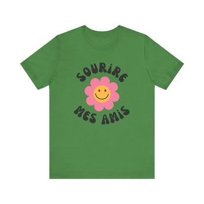 Sourire Mes Amis French T-Shirt