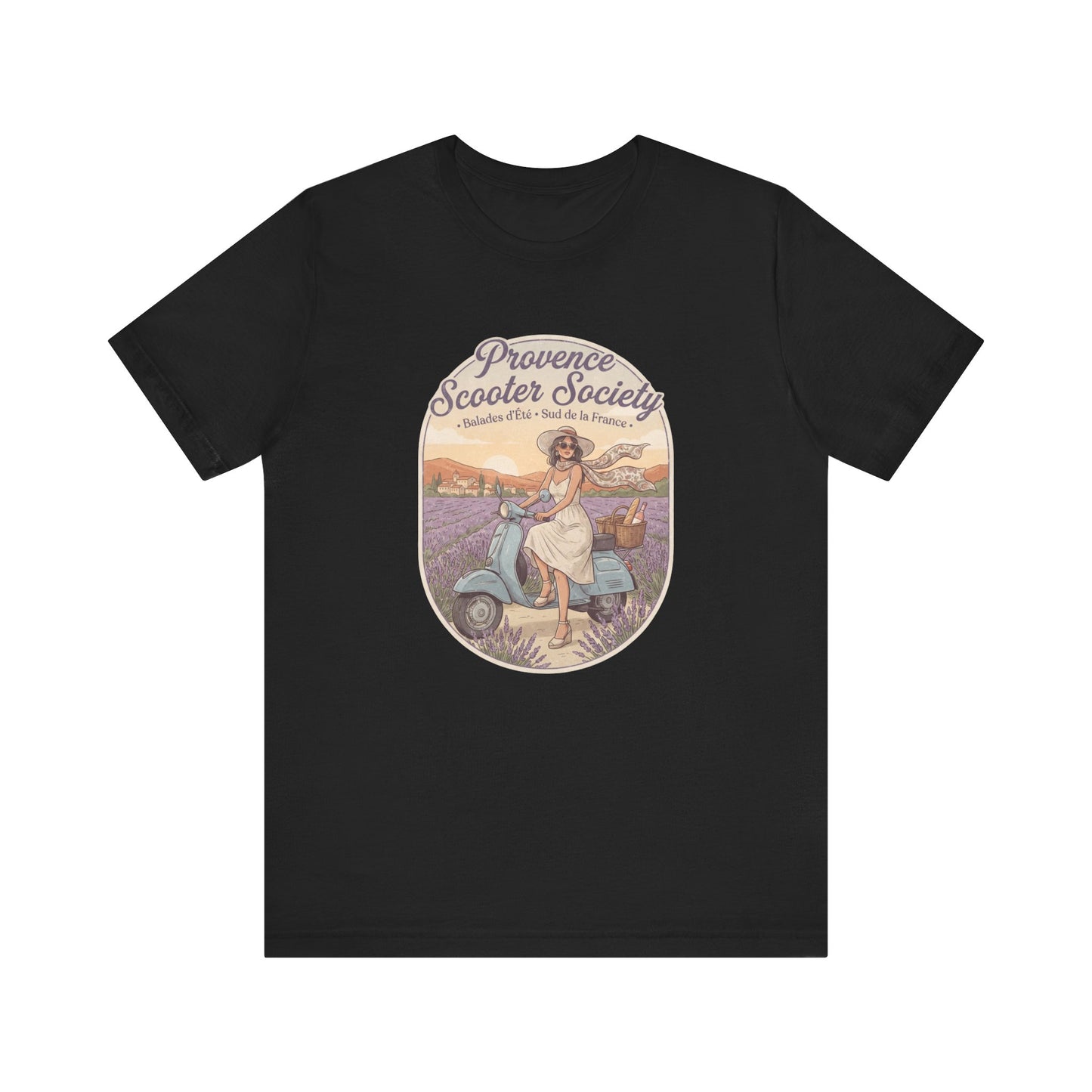 Provence Scooter Society French T-Shirt