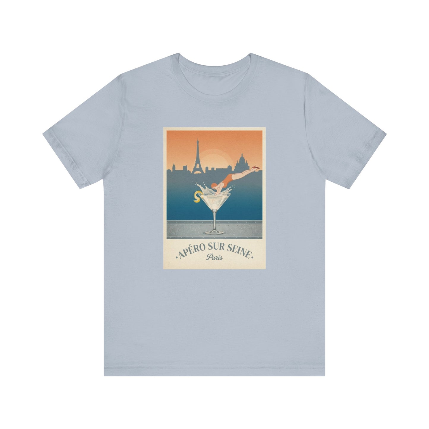 Apéro Sur Seine French T-Shirt