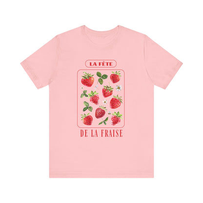 La Fête De La Fraise French T-Shirt