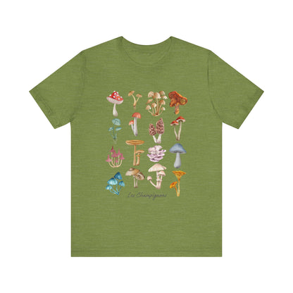 Les Champignons French T-Shirt