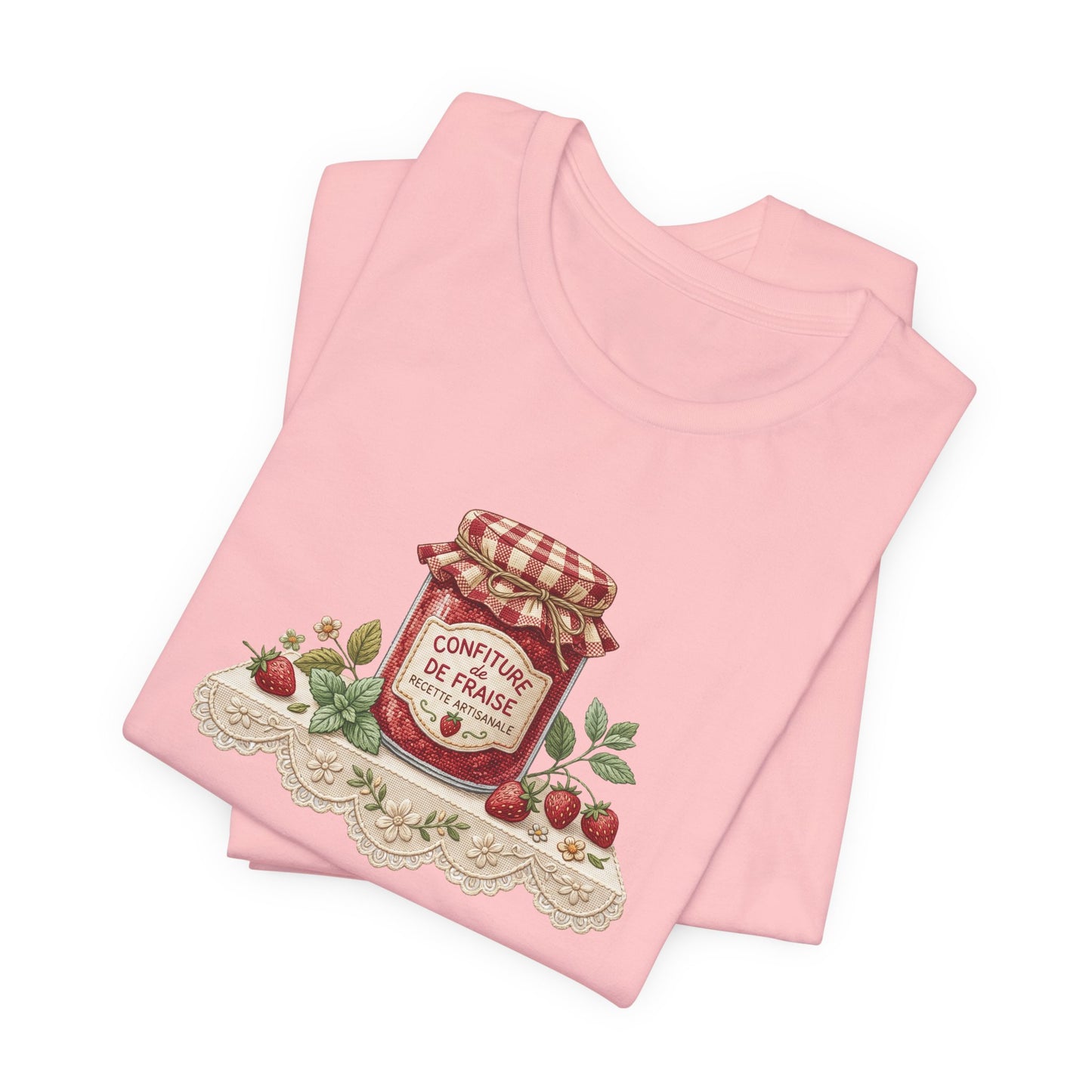 Confiture de fraises French T-Shirt