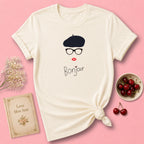 Bonjour Beret Face T-Shirt