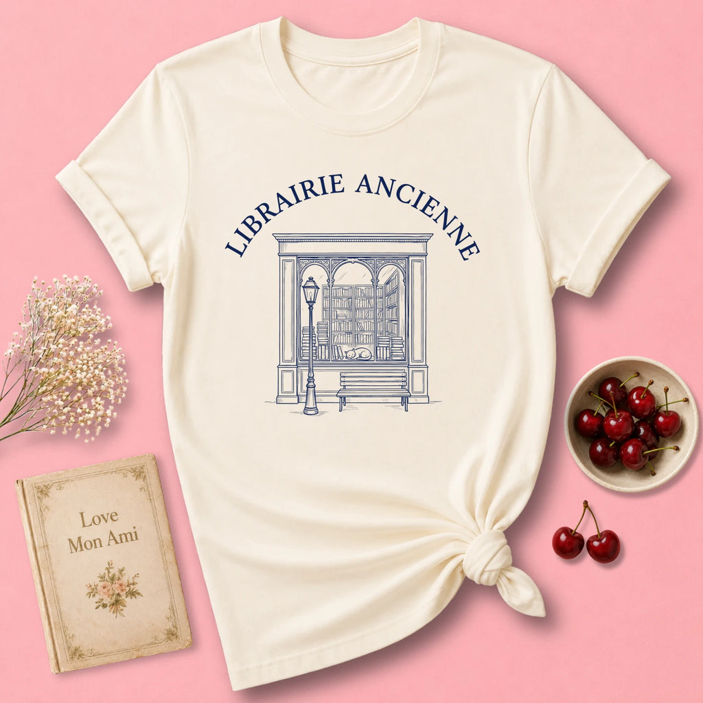 Librairie Ancienne French T-Shirt