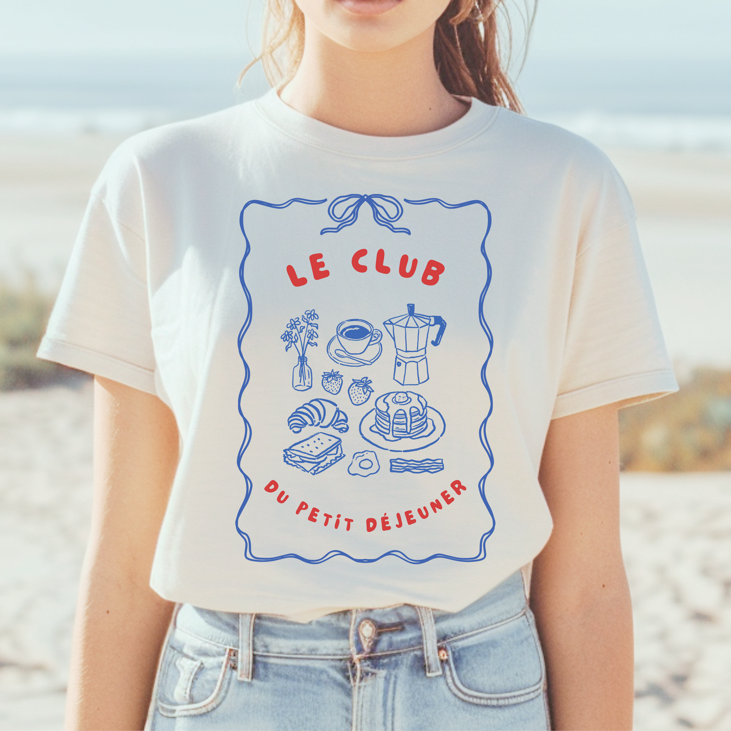 Le Club du Petit Déjeuner French T-Shirt