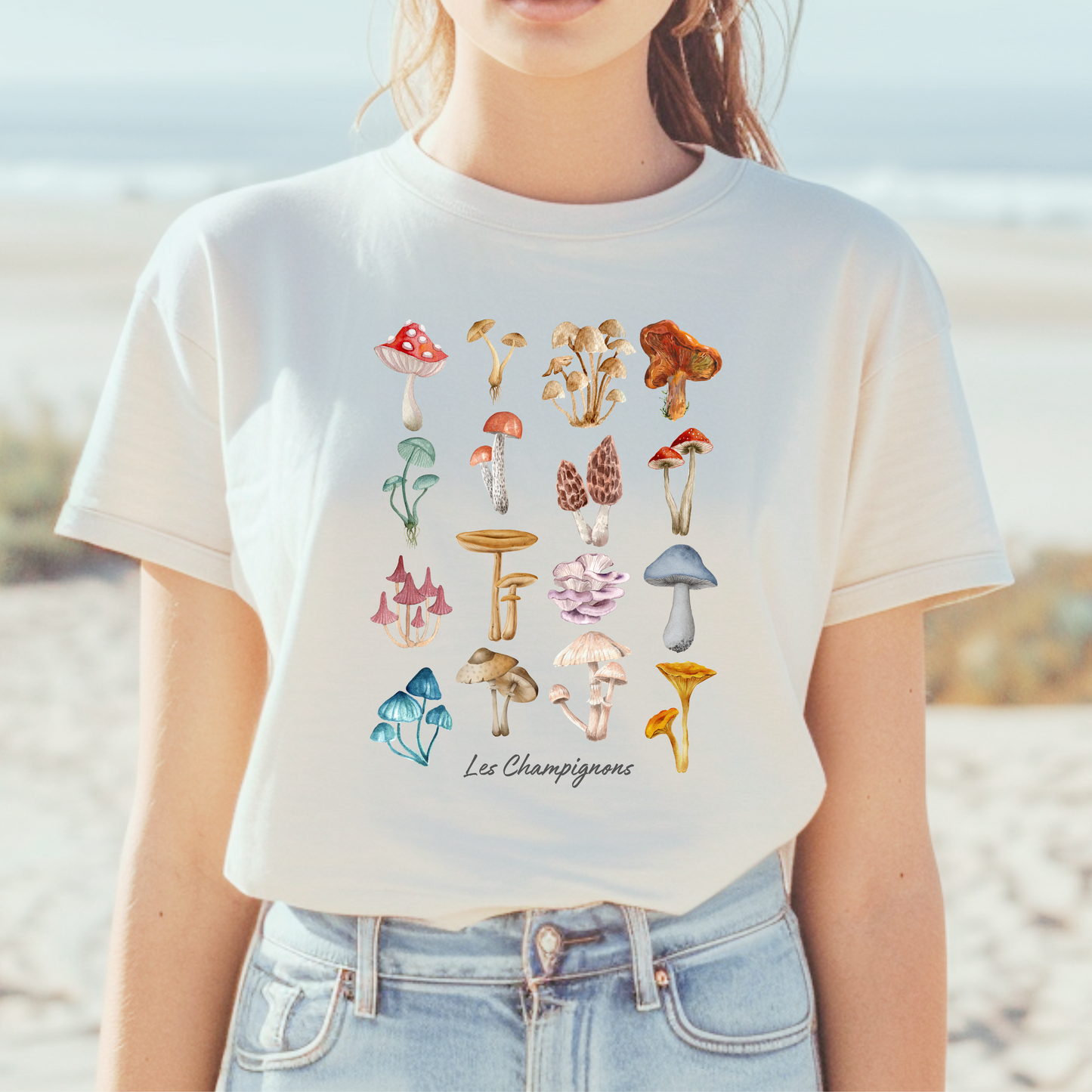 Les Champignons French T-Shirt