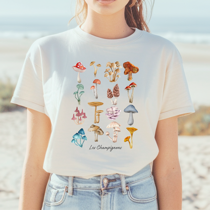 Les Champignons French T-Shirt