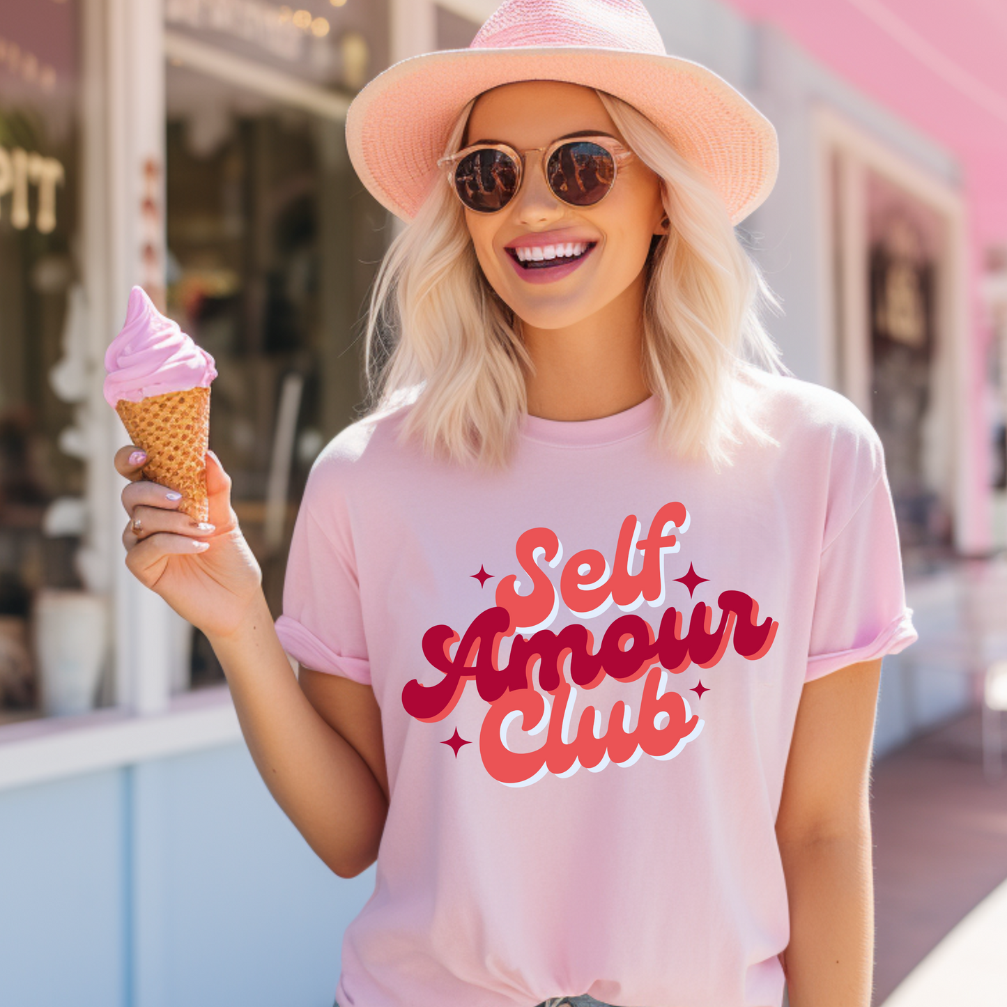 Self Amour Club French T-Shirt