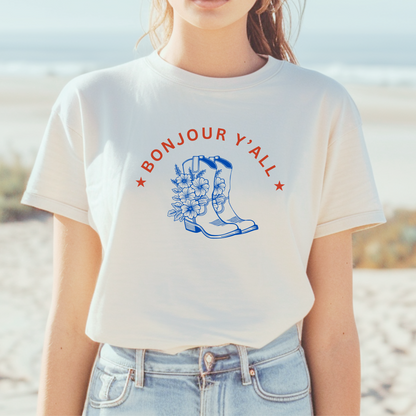 Bonjour Y'all French T-Shirt