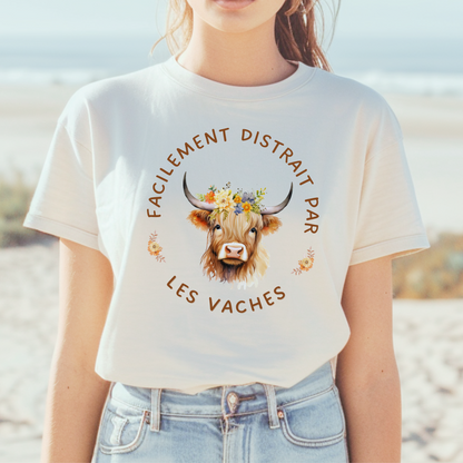 Facilement Distraite Par Les Vaches