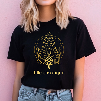 Fille Cosmique French T-Shirt