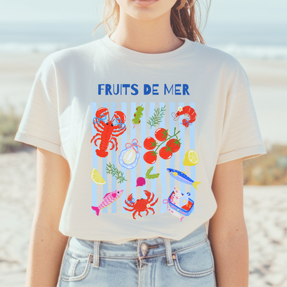Fruits De Mer French T-Shirt