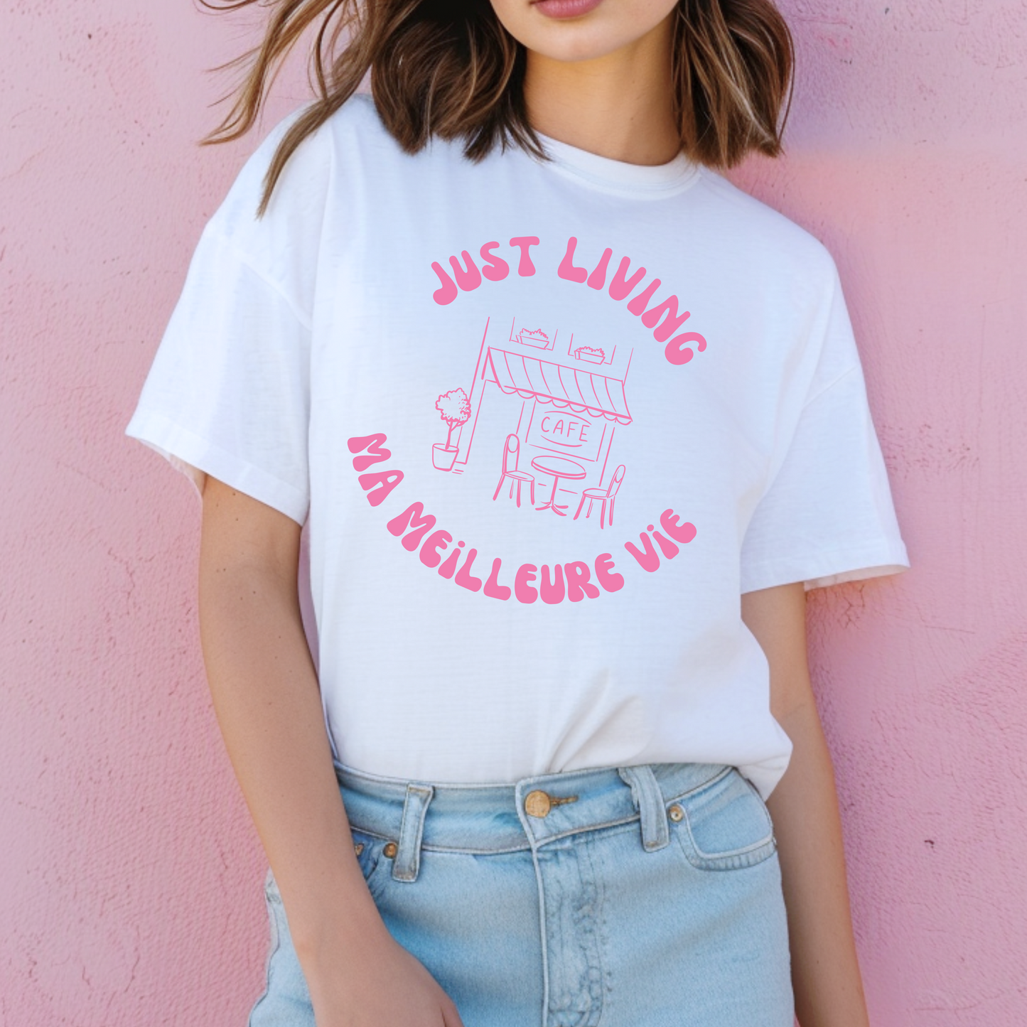 Just Living Ma Meilleure Vie France T-Shirt