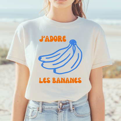J’adore Les Bananes French T-Shirt
