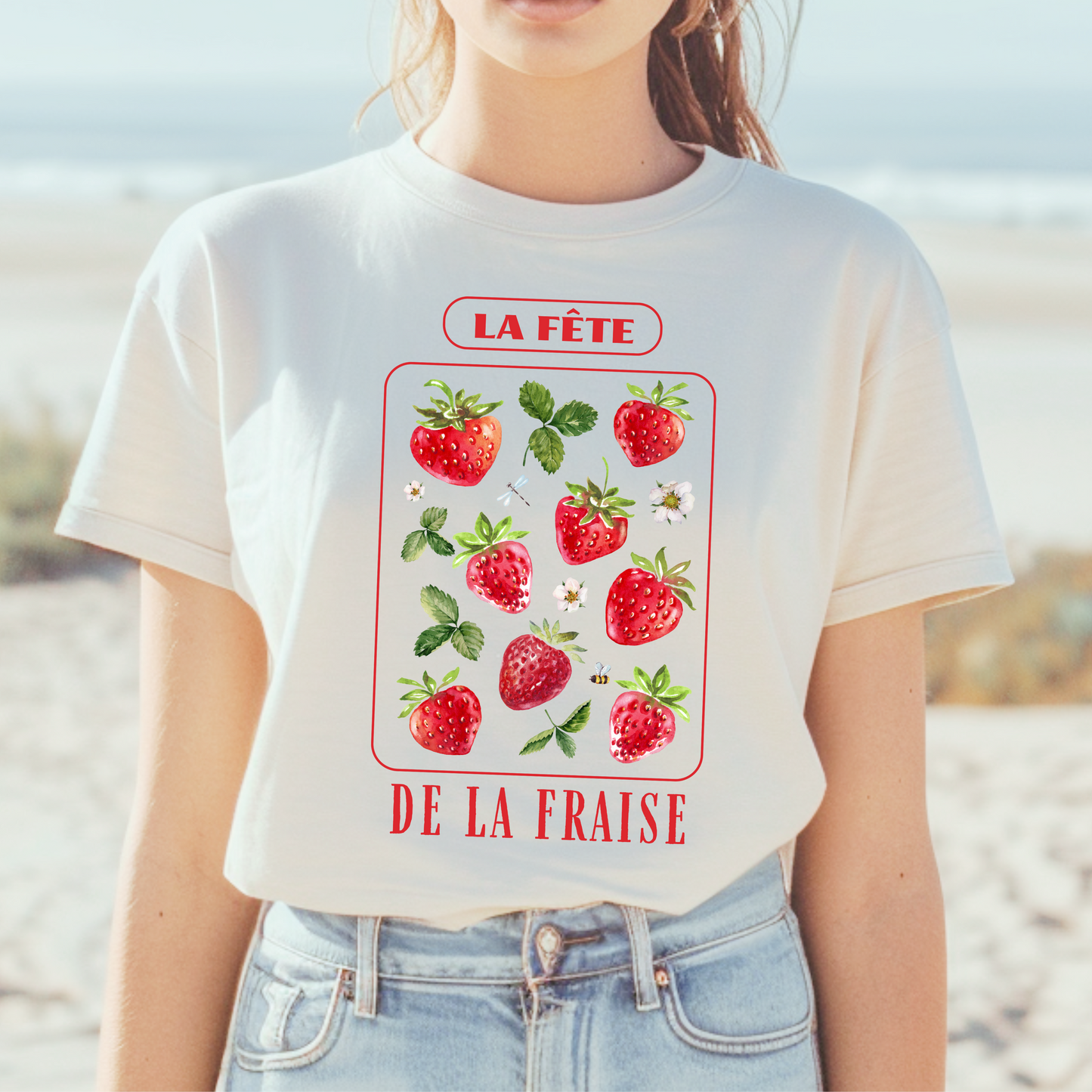 La Fête De La Fraise French T-Shirt