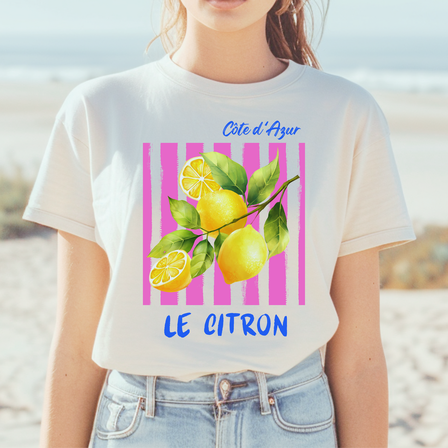 Le Citron Côte d’Azur  French T-Shirt